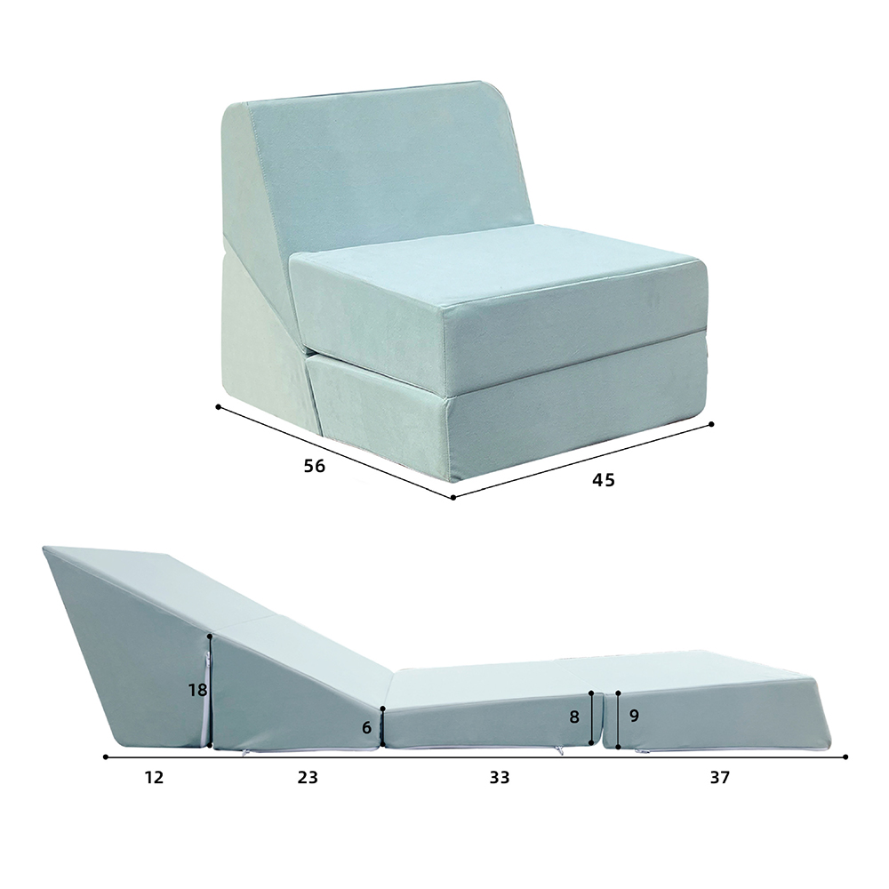 Zusammenklappbares multifunktionales Kindersofa