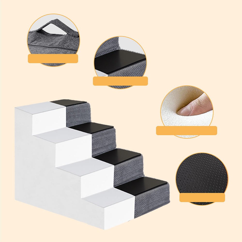 Rutschfeste Haustiertreppe