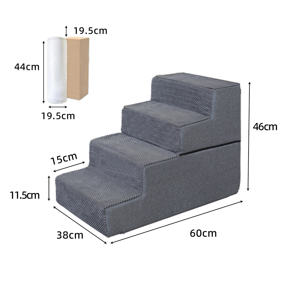 Rutschfeste Haustiertreppe