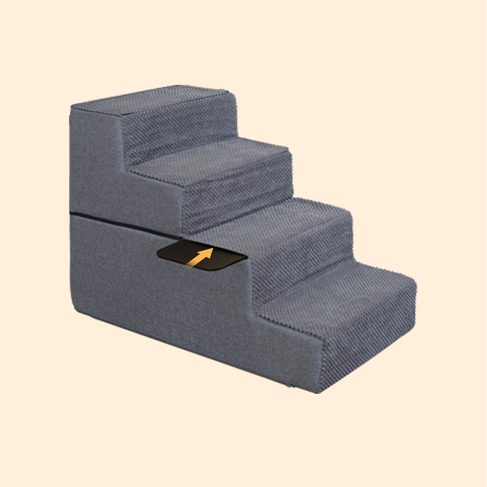 Rutschfeste Haustiertreppe