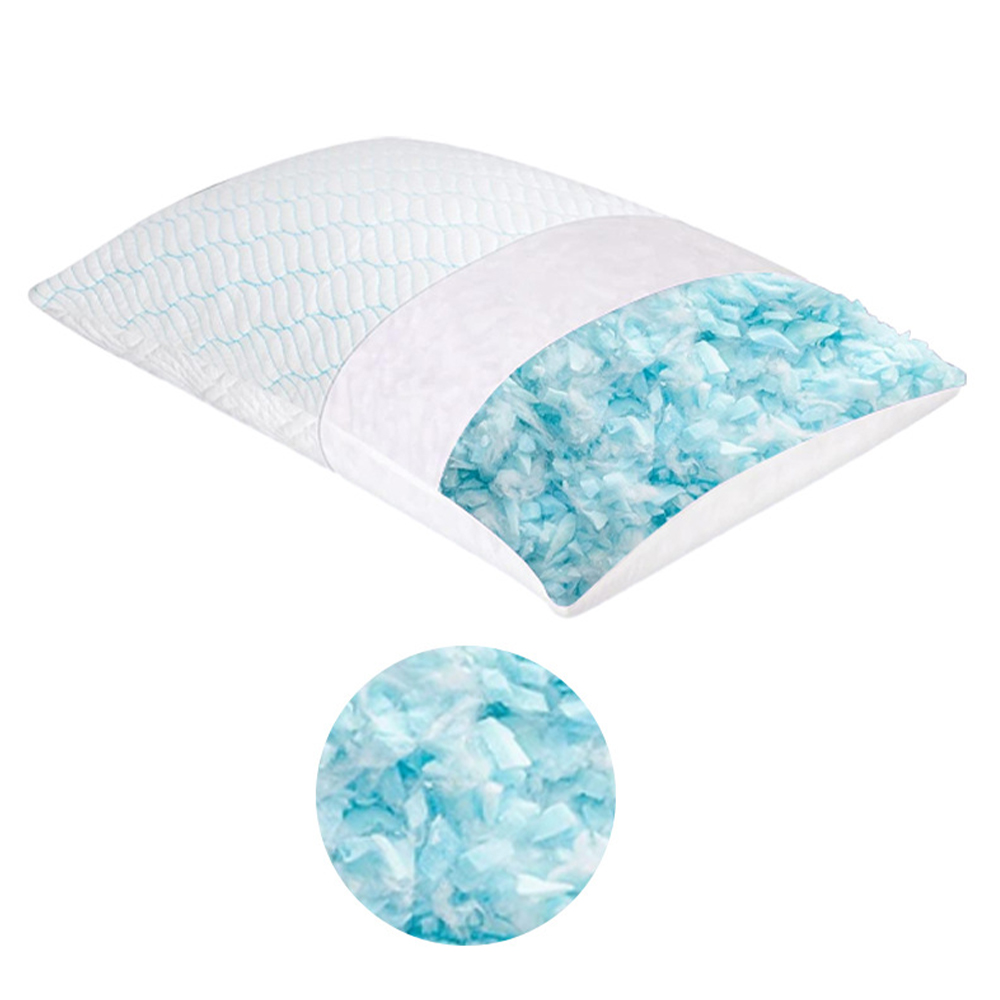 Eisseiden-Gel-Memory-Schaum-Schwammkissen
