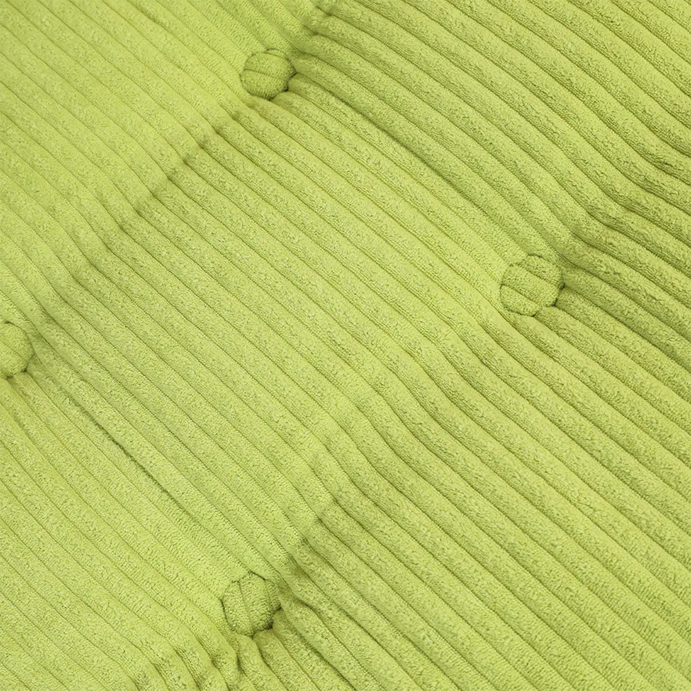 Grün gestreiftes Sofa mit Riemen
